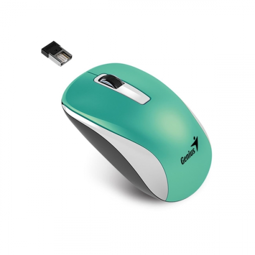 Мышь беспроводная Genius NX-7010 бирюзовый металлик (31030114109)