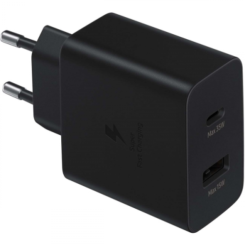 Сетевое зарядное устройство Samsung EP-TA220 Black