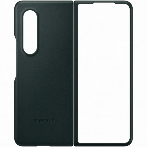 Чехол Samsung Galaxy Z Fold3 Leather Cover Green (EF-VF926)
