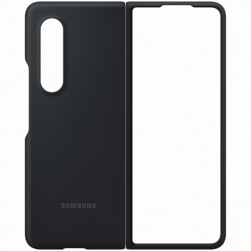 Чехол Samsung Galaxy Z Fold3 Silicone Cover Black (EF-PF926)
