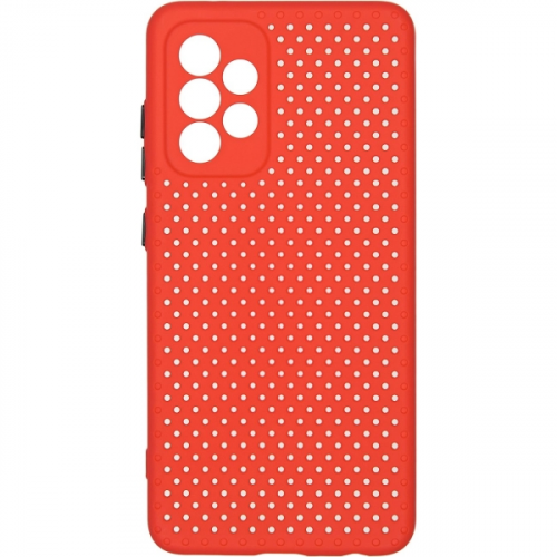Чехол Carmega Samsung Galaxy A52 DOT red