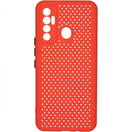 Чехол Carmega Tecno Camon 17 DOT red