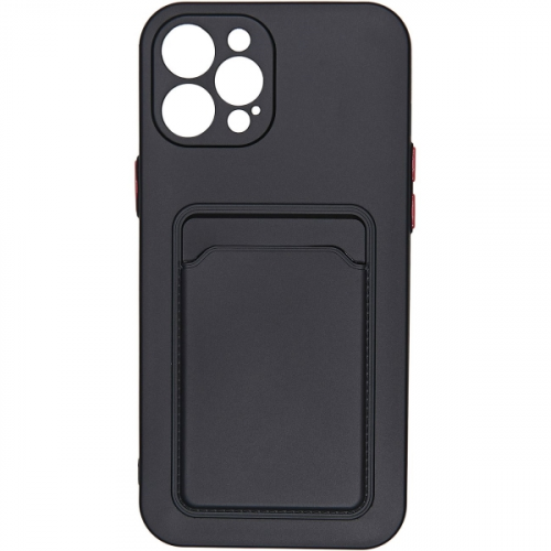 Чехол Carmega Apple iPhone 12 Pro Max Card black