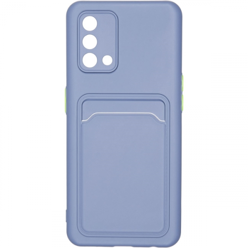 Чехол Carmega OPPO A74 Card blue