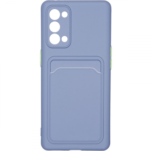 Чехол Carmega Oppo Reno 5 Card blue