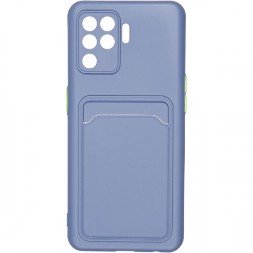 Чехол Carmega Oppo Reno 5 Lite Card blue
