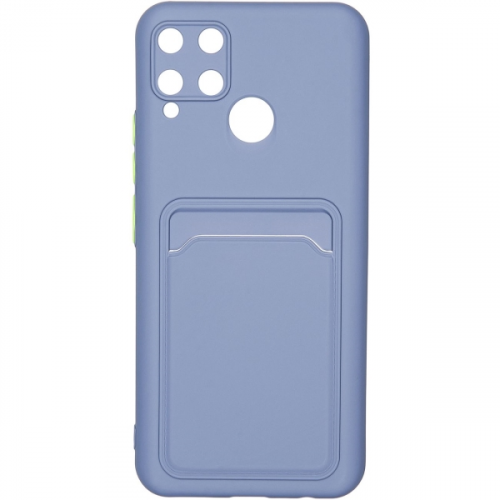 Чехол Carmega Realme C15 Card blue