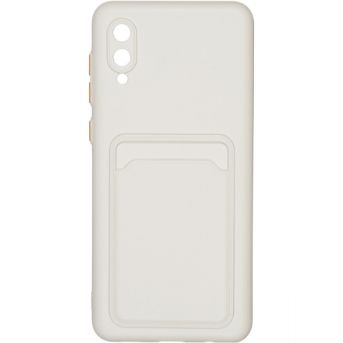 Чехол Carmega Samsung Galaxy A02 Card white
