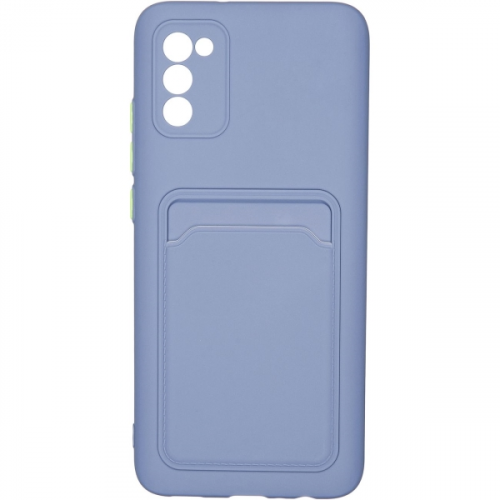 Чехол Carmega Samsung Galaxy A02S Card blue