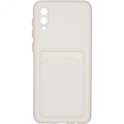 Чехол Carmega Samsung Galaxy A02s Card white