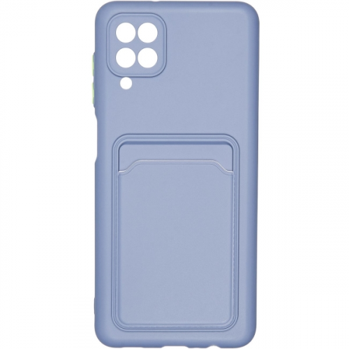 Чехол Carmega Samsung Galaxy A12 Card blue