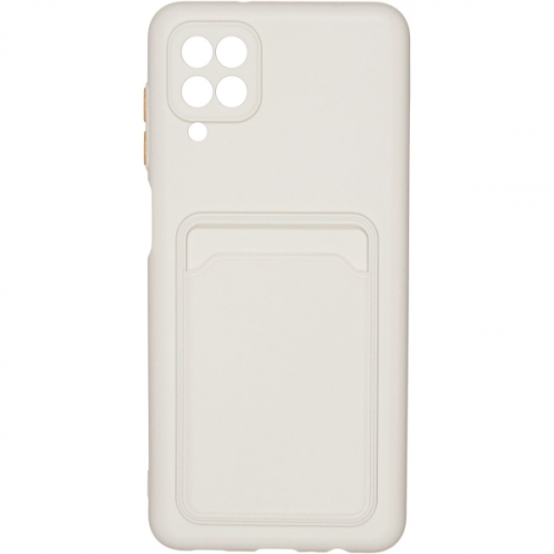 Чехол Carmega Samsung Galaxy A12 Card white