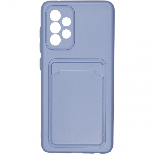 Чехол Carmega Samsung Galaxy A52 Card blue