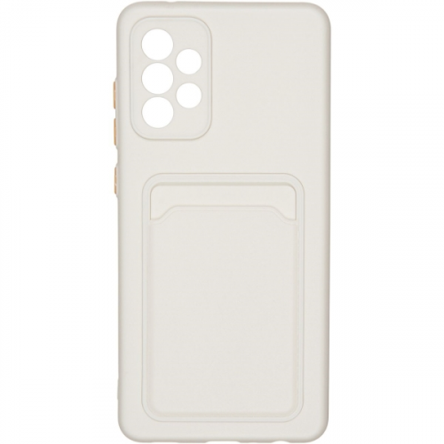 Чехол Carmega Samsung Galaxy A72 Card white