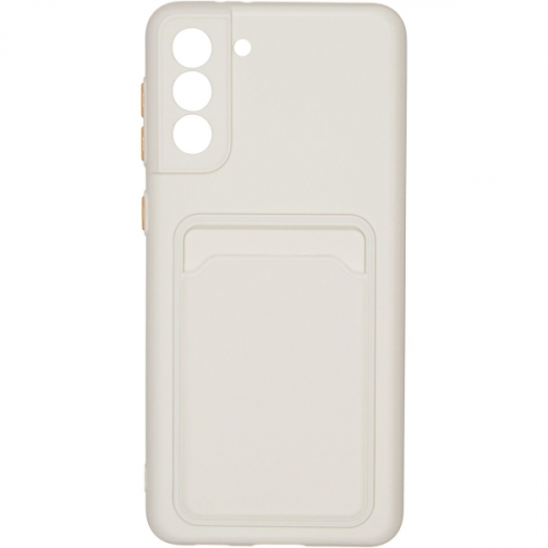 Чехол Carmega Samsung Galaxy S21+ Card white