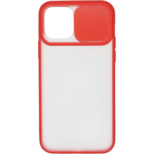 Чехол Carmega Apple iPhone 12 Camera red