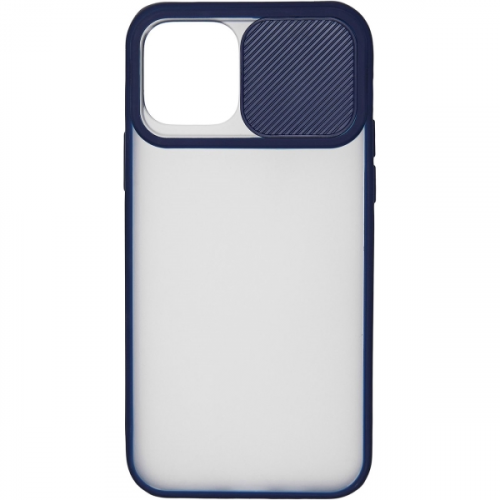 Чехол Carmega Apple iPhone 12 Camera blue