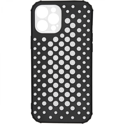 Чехол Carmega Apple iPhone 12 Pro Max DOT2 black