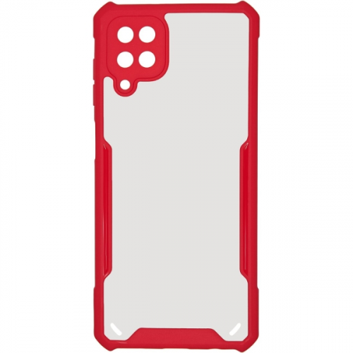 Чехол Carmega Samsung Galaxy A22 Acryl TPU red
