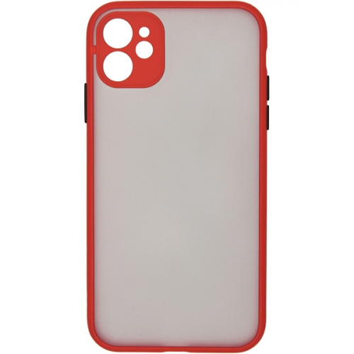 Чехол Carmega Apple iPhone 11 Frost red