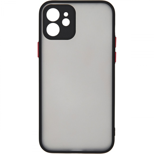 Чехол Carmega Apple iPhone 12 Frost black
