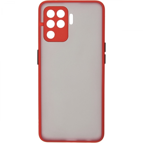 Чехол Carmega Oppo Reno 5 Lite Frost red