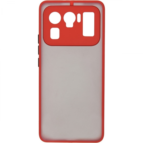 Чехол Carmega Xiaomi Mi 11 Ultra Frost red