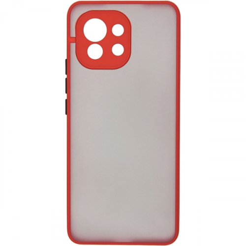 Чехол Carmega Xiaomi Mi 11 Frost red