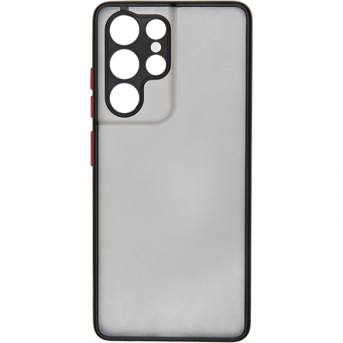 Чехол Carmega Samsung Galaxy S21 Ultra Frost black