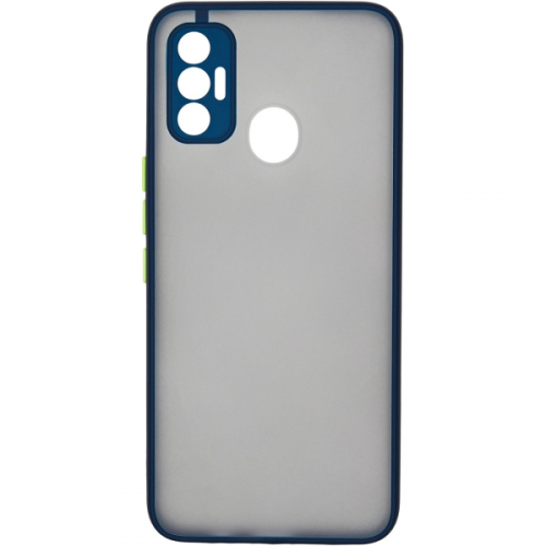 Чехол Carmega Tecno Spark 7 Frost blue