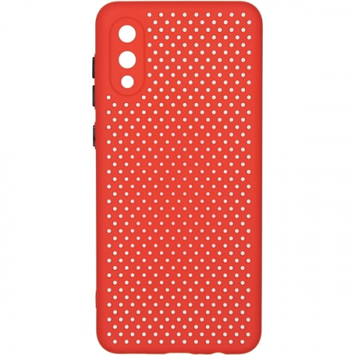 Чехол Carmega Samsung Galaxy A02 DOT red