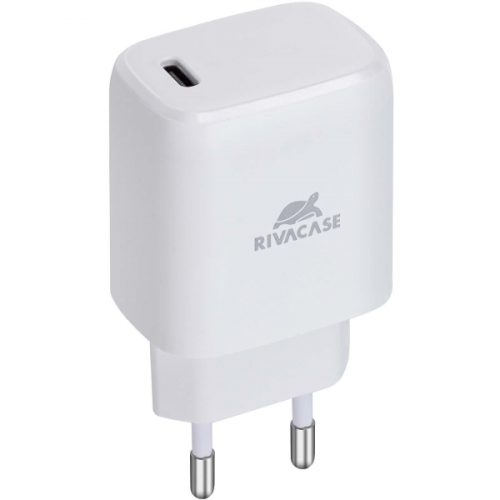 Сетевое зарядное устройство с кабелем RIVACASE PS4191 WD4 White