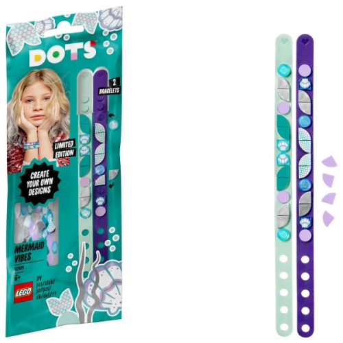 Конструктор детский Lego DOTs Браслет Русалочка (41909)