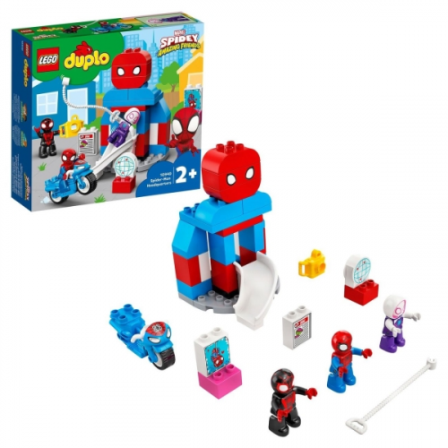 Конструктор детский Lego DUPLO Штаб-квартира Человека-паука (10940)