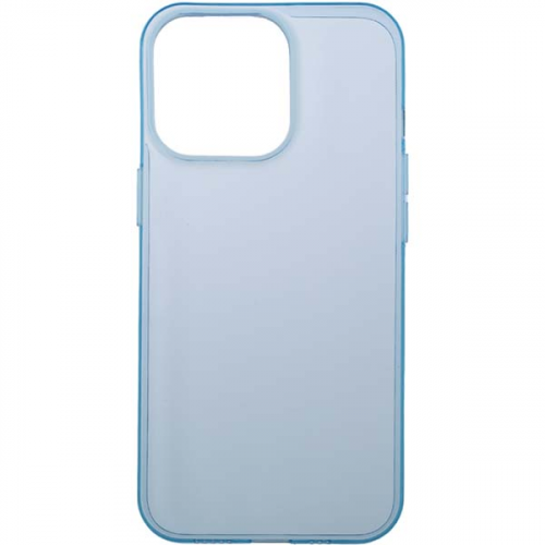 Чехол Deppa Gel Plus Apple iPhone 13 Pro голубой-прозрачный