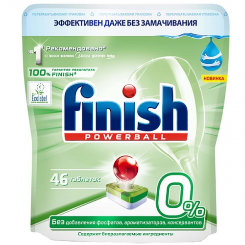 Моющее средство для посудомоечной машины Finish 0% 46 таб. (3190520)