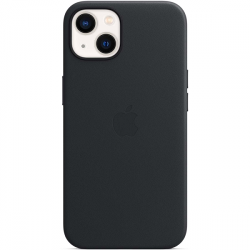 Чехол Apple iPhone 13 Leather Case MagSafe Midnight