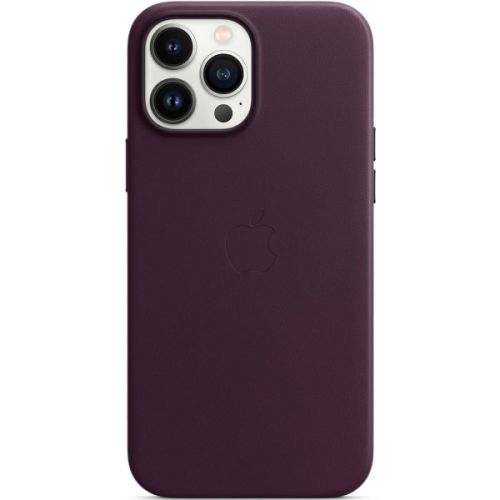 Чехол Apple iPhone 13 Pro Max Leather MagSafe Dark Cherry