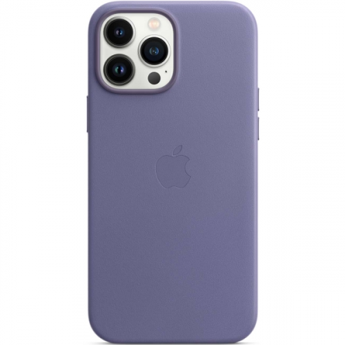 Чехол Apple iPhone 13 Pro Max Leather Case MagSafe Wisteria