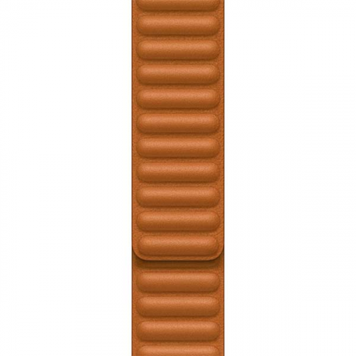 Ремешок Apple 45mm Golden Brown Leather Link M/L (ML7V3ZM/A)