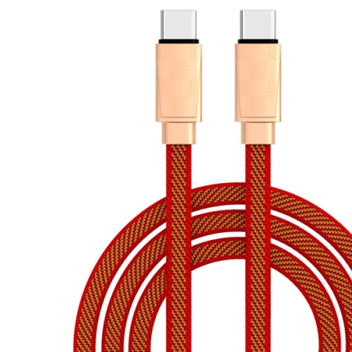 Кабель USB Type-C C to C 60W 1 м Fashion gold (TFN-C-GUC-CC1MGL)