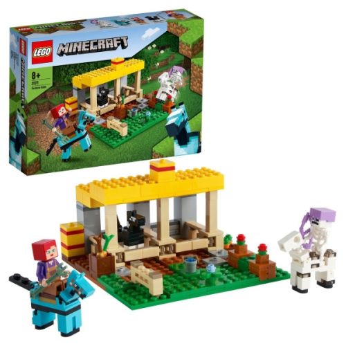 Конструктор детский Lego Minecraft Конюшня (21171)