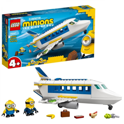 Конструктор детский Lego MINIONS Миньоны: тренировочный полет (75547)