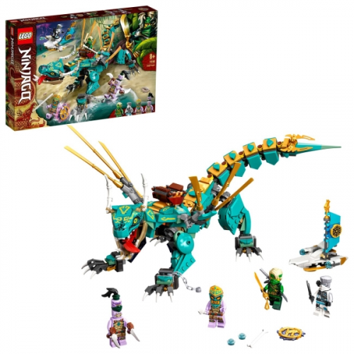 Конструктор детский Lego Ninjago Дракон из джунглей (71746)