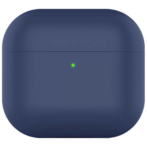 Чехол для AirPods Deppa Ultra Slim AirPods 3 синий