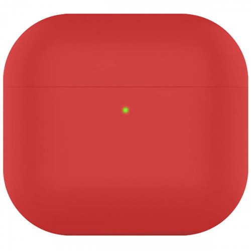 Чехол для AirPods Deppa Ultra Slim AirPods 3 красный