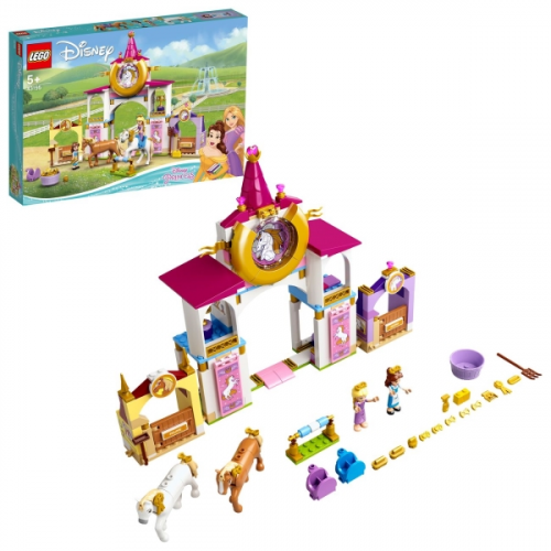 Конструктор детский Lego Princess Конюшня Белль и Рапунцель (43195)