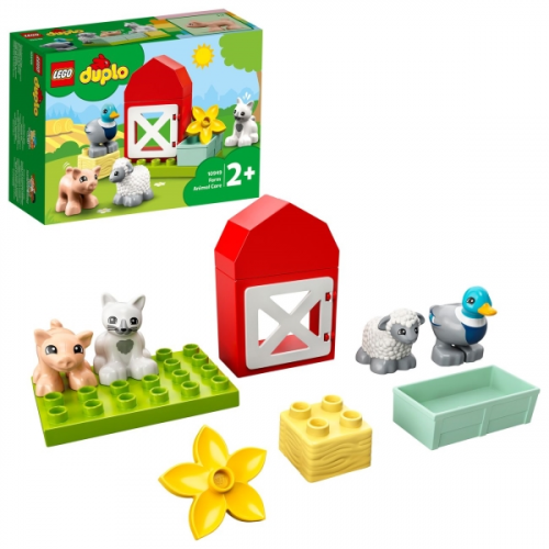 Конструктор детский Lego DUPLO Уход за животными на ферме (10949)