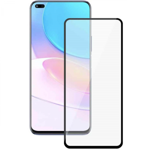 Защитное стекло Deppa 2.5D Full Glue Honor 50 Lite/Nova 8i черная рамка