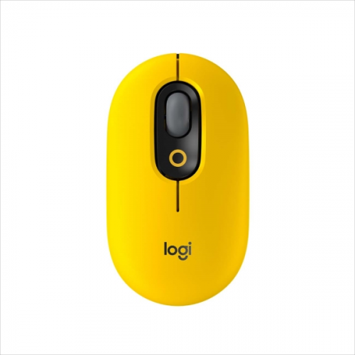 Мышь беспроводная Logitech POP Mouse Blast Yellow (910-006546)